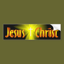 Jesus Christ bumper stickers