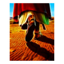 Jesus Christ Carrying Me in His Arms Print