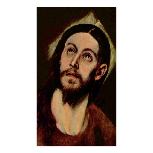 Jesus Christ circa 1580-1585 Business Cards