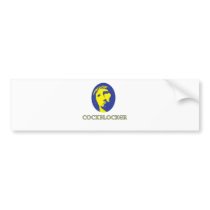 Jesus Christ Cockblocker Cock Blocker Spoof bumper stickers