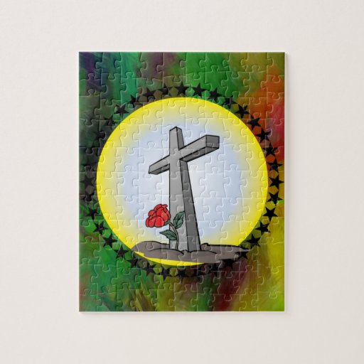 JESUS CHRIST CROSS PUZZLES