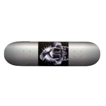 Jesus Christ Crown of Thorns and Dove Custom Skateboard