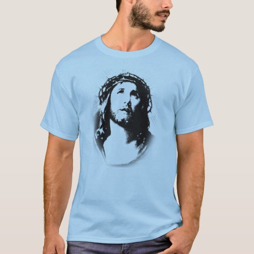 jesus face t shirt