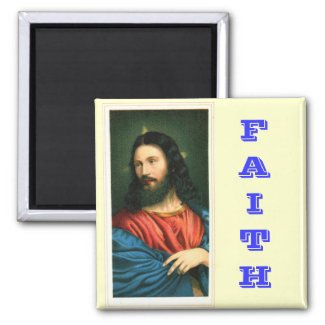 Jesus Christ Faith Magnet