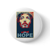 Jesus Christ Hope Button