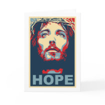 Jesus Christ Hope Greeting Cards