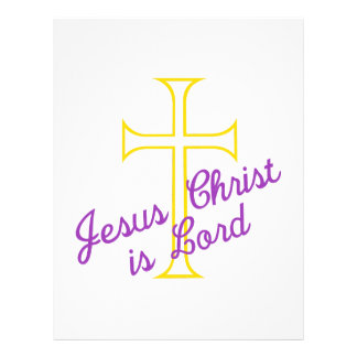 Jesus Is Lord Letterhead | Zazzle