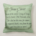 Jesus Christ is - Throw Pillow