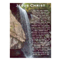 Jesus Christ - Isa 53: 6-7,10 posters
