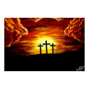 Jesus Christ Love of God Cross Crucifix posters