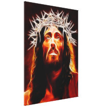 Jesus Christ Our Savior Gallery Wrapped Canvas