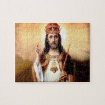 "Jesus Christ, The King" jigsaw puzzle puzzles