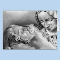 Jesus Christ Virgin Mary Card cards
