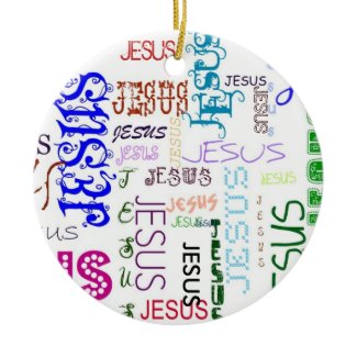 JESUS collection ornament