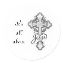 Jesus cross, It'sall about stickers by hollyvick Jesus cross, It'sall about stickers