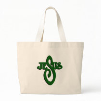Jesus Cross Tote Bag