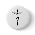 Jesus - Crucifix buttons