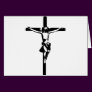 Jesus - Crucifix Greeting Card