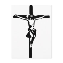 Jesus - Crucifix postcards by Thinkdifferent Jesus - Crucifix postcards