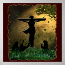 Jesus Crucifixion Poster