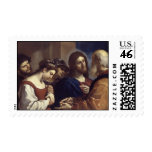 Jesus Defends Adultress Postage