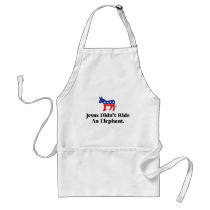 Jesus Didn't Ride An Elephant Aprons