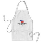 Jesus Didn't Ride An Elephant Aprons