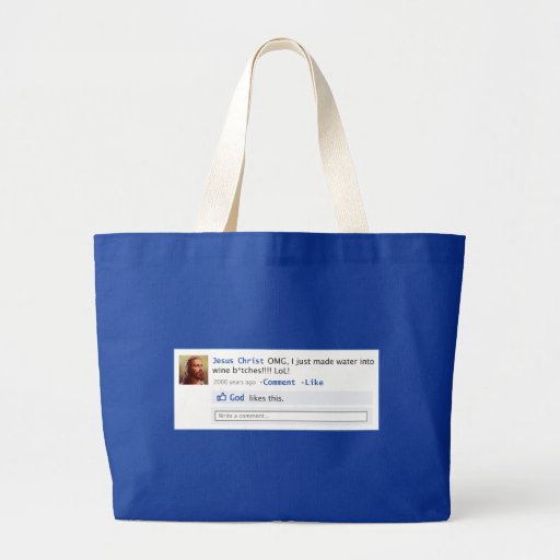 Jesus does Social Media Bag