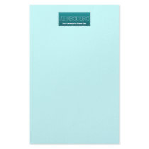 JESUS Don't Leave Earth Without Him Stationery Paper