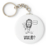 Jesus-Drawing, WWJD? Key Chain