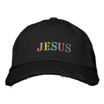 JESUS Embroidered Hat embroidered hats