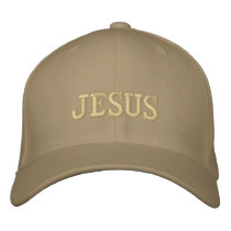 Jesus embroidered hats