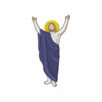Jesus embroidered shirts