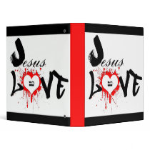 jeSUS equals love bINDER