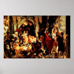Jesus’ First Cleansing of the Temple (John 2:13) posters