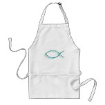 Jesus fish apron