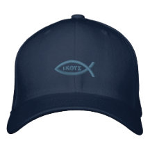 Jesus Fish Baseball Cap