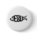 Jesus Fish buttons