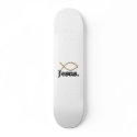 Jesus Fish Campetition Board skateboards