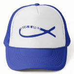 Jesus Fish - Jesus Is Lord Mesh Hat