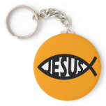 Jesus Fish Keychain