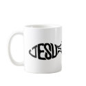 Jesus Fish mugs