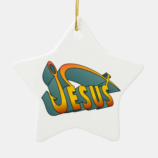 Jesus Fish Nail Christmas Tree Ornaments | Zazzle