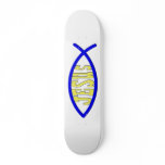 Jesus Fish Skateboard