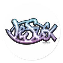 Jesus Fish stickers