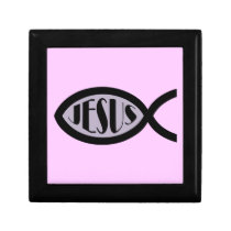 JESUS Fish Symbol gift boxes