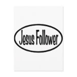 Jesus Follower Post Card