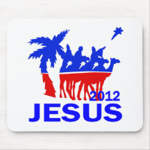 Jesus For President 2012 Mouse Pad