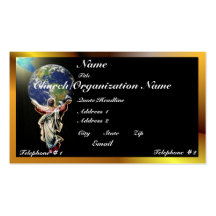Jesus For The World Business Card Templates