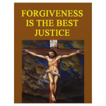 JESUS forgives justice letterhead